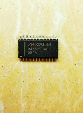 集成IC电路芯片MAX529CWG MAX529EWG MAX529 SOP24原装拆机