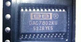 集成IC电路芯片DAC7802KU  DAC7802  SOP24原装拆机质量保证