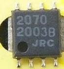 JRC2070 NJM2070M JRC2070M NIM2070 SOP8 5.2MM
