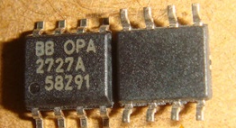 集成IC电路芯片OPA2727AID  OPA2727A  OPA2727  SOP8原装拆机