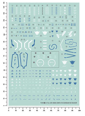 匠心社RG 00R 1/144零零00 RAISER水贴纸模型专用贴纸RGNO.18
