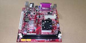 神舟 HA-PT-D主板 MINI-ITX D510双核四线程CPU DDR2 17*17小板