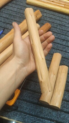 铁匠木短棍，千斤把，太极尺，伸筋拔骨棍，太极养生健身，掌棍