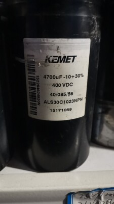 ABB变频器KEMET ALS30C1023NPN滤波电解电容4700UF 400VDC原装
