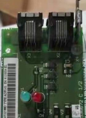 ADPI-01 ABB变频器ACS800接口线路板连接CDP312R面板二手功能包好