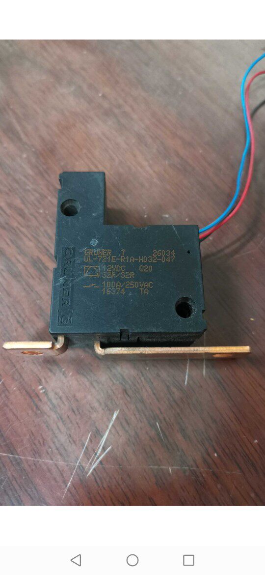 施耐德abb软启动旁路接触器721d-r1a-b032 12vdc100a拆机功能包好