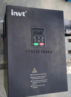 英威腾中压660V变频器110KW起重提升机专用CHV190-110G-6成色漂亮