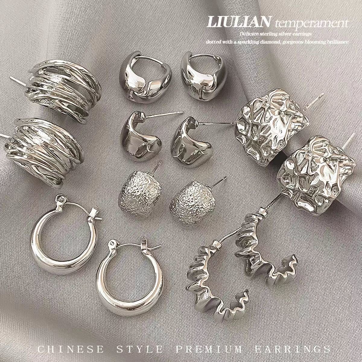 网红耳饰品简约冷淡风耳环