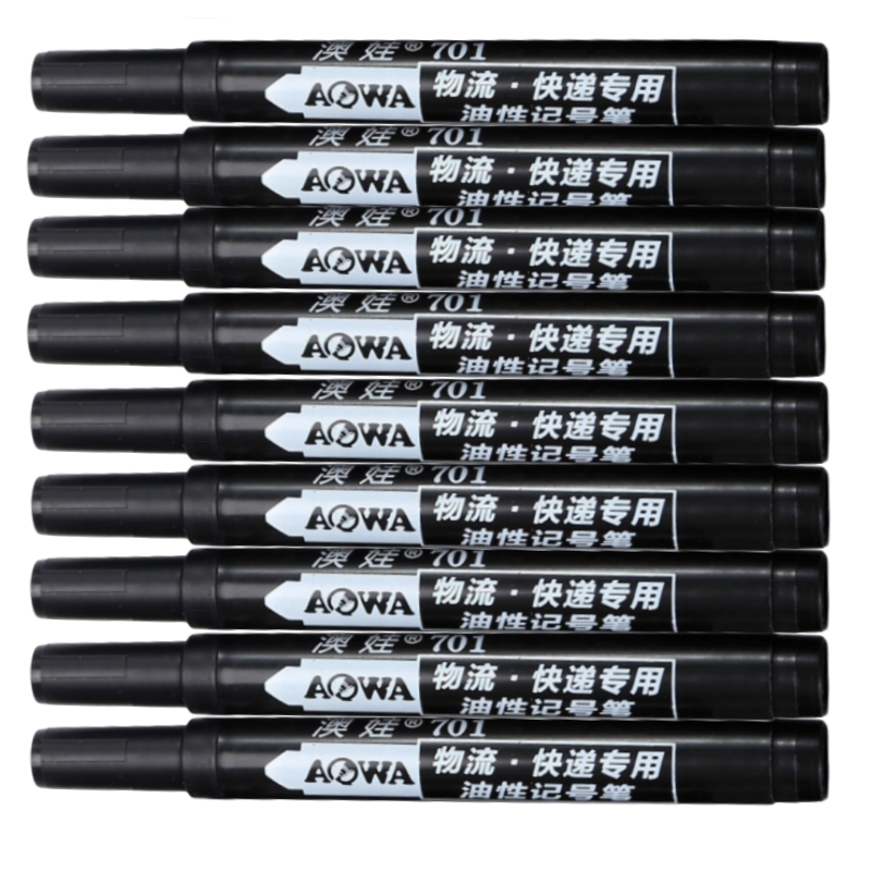 마커 펜 방수 지워지지 않는 유성 대형 펜 속건성 두꺼운 펜 익스프레스 물류 마킹 레드 블랙 블루 잉크 펜