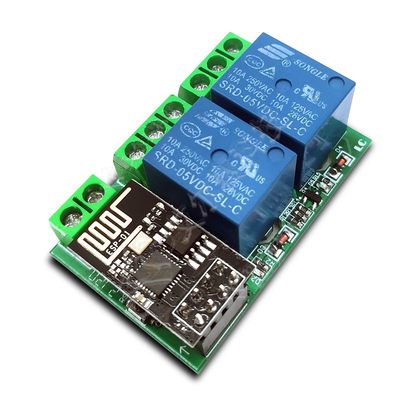 ESP8266 ESP-01/01S 双路WIFI继电器模块