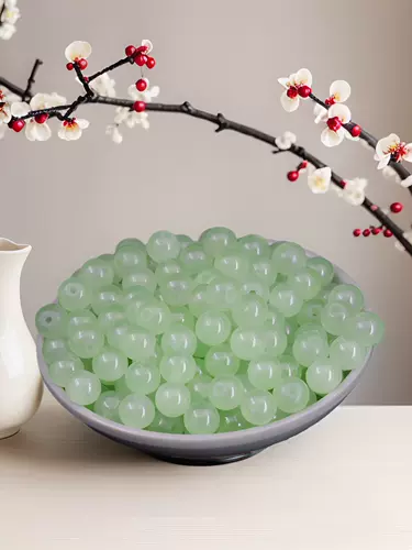 Стеклянное украшение-шарик, китайская шпилька ручной работы, аксессуар, бусины, 50 шт, 10mm, DIY