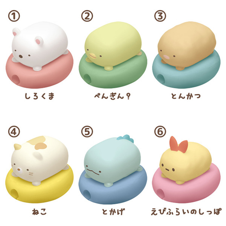 角落生物墙角动物周边可爱数据线保护套咬一口苹果充电器iphone