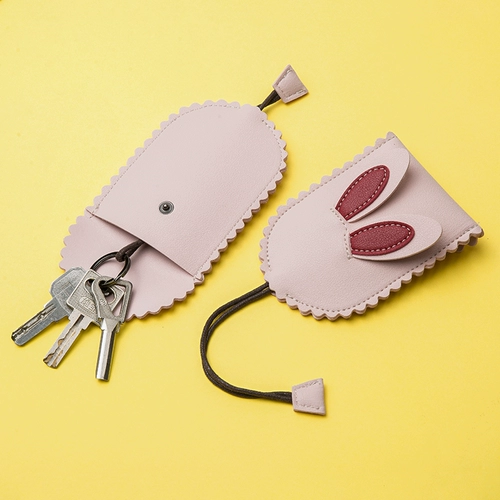 Ключница, мультяшная сумка через плечо, модный универсальный маленький брелок, замок, 2023, в корейском стиле
