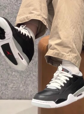 Jordan Air Jordan 4 RM PRM 男子舒适低帮复古篮球鞋 HV5184-010