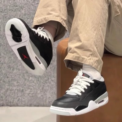 Jordan4男子舒适低帮篮球鞋