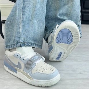 Low 312 Legacy 101 Blue男白灰低帮篮球鞋 HQ1190 Glacier Jordan