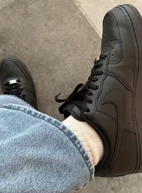 Nike Air Force1 AF1纯白低帮空军一号男女休闲板鞋 CW2288-111