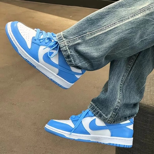 LOW Dunk 男女同款 白蓝百搭耐磨低帮板鞋 113 耐克 DV0833 Nike