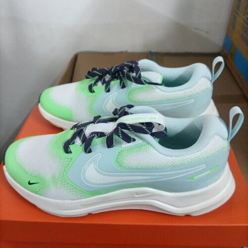 NikeCosmic Runner男女同款白蓝绿舒适运动低帮跑步鞋 IM6704-110