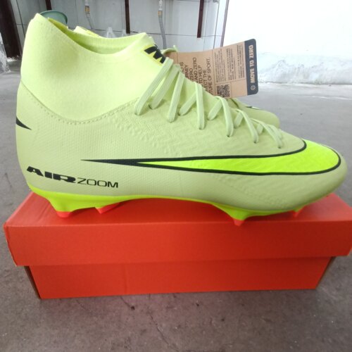 Nike SUPERFLY 10 ACADEMY男女同款绿色舒适耐磨足球鞋FQ1456-300
