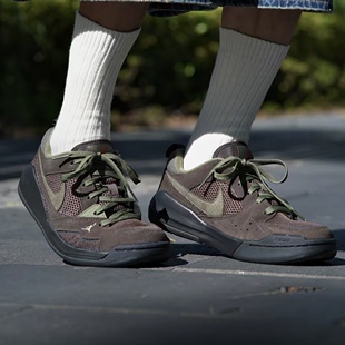 HJ6777 Jordan 200 透气耐磨舒适复古篮球鞋 棕色时尚 CMFT Era男款