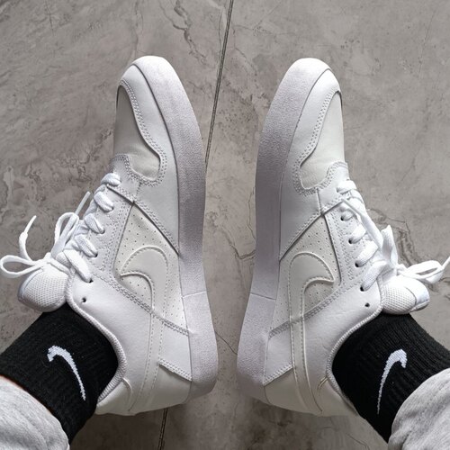 Nike SB Delta Force VULC 男款纯白舒适百搭低帮板鞋 942237-112