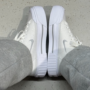 FZ2606 耐克 LEGACY厚底增高女子舒适百搭休闲板鞋 COURT 100 NIKE