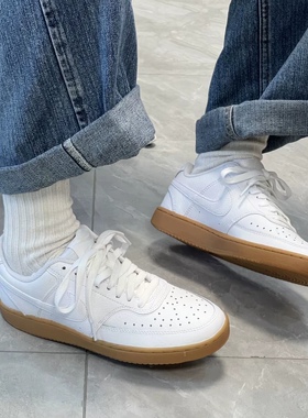 Nike Court Vision 1 男子复古运动经典防滑耐磨低帮 CD5463-105