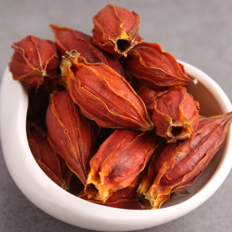 山栀子野生枳子 枝子 山枝子 栀子米 红栀子仁新货无硫熏泡茶包邮