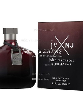 John Varvatos JV x NJ Red约翰瓦维托斯红色男士淡香水EDT 125ml