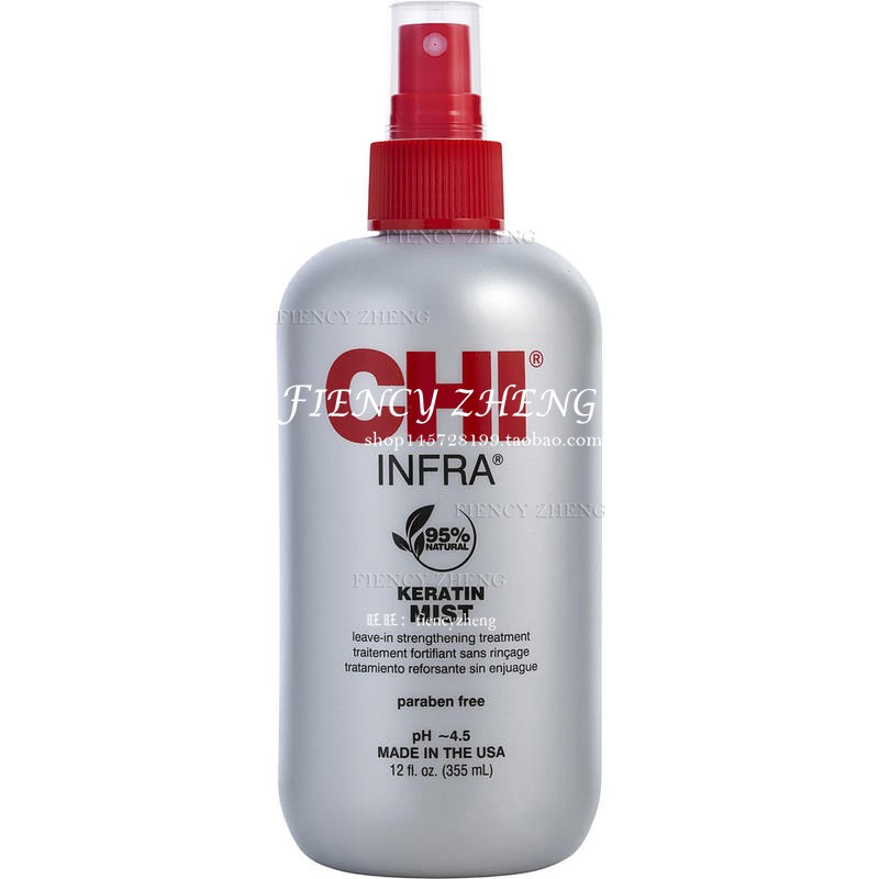 CHI Keratin Mist Leave-In受损发强韧角蛋白免洗护发喷雾355ml-封面