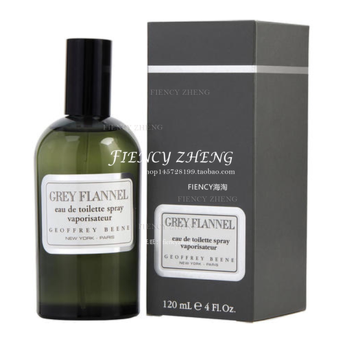 Geoffrey Beene Grey Flannel哲菲班利 灰色法兰绒 240ML EDT包邮