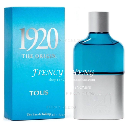 Tous 1920 The Origin Cologne EDT淘丝熊1920男士淡香水水生木质