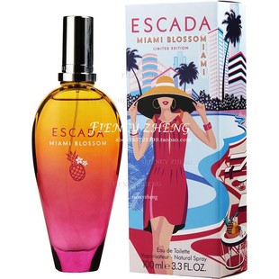 Escada Miami Blossom爱斯卡达绽放迈阿密女士淡香水 EDT 100ml