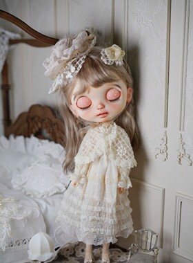 blythe小布娃衣洋装“恬静的美”套装ob22ob24新款