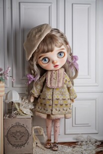秋冬装 Blythe小布娃衣新款 问候 衣服 ob24ob22 暖暖