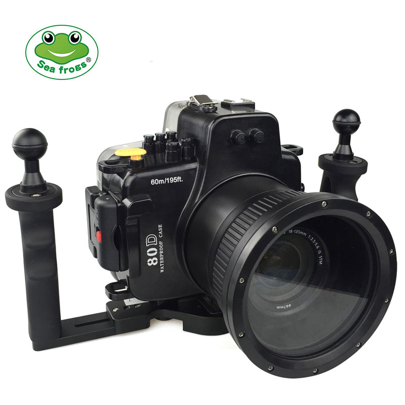 海蛙佳能80d摄影相机潜水装备