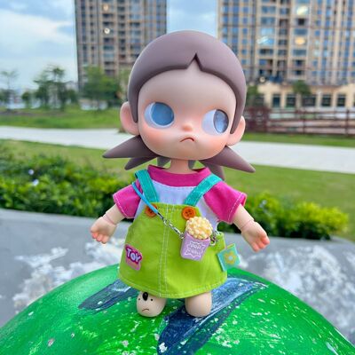 Zsiga向往之处娃衣八分之一可动人偶衣服嘎子姐背带裤套装周边
