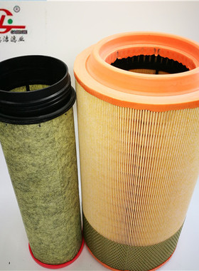 K2342滤清器豪沃T5G空气滤芯752W08400-6001/空滤/1 C24820空滤