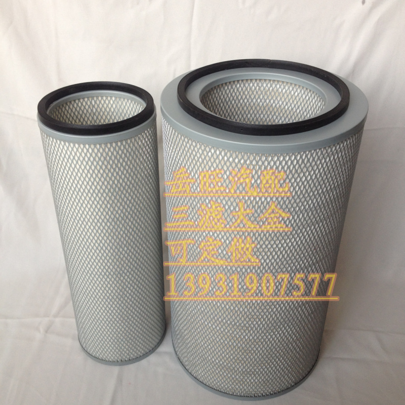 K2644铁盖空气滤清器 重卡货车工程机械 发电机组 设备空气滤芯