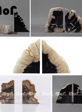 木化石装饰摆件中式艺术居家饰品