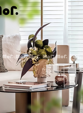 墨非 现代简约居家软装花艺饰品组合摆设 客厅茶几样板间酒店装饰