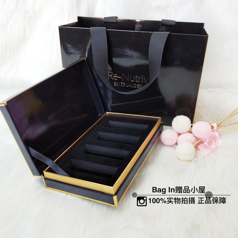 雅诗兰黛专柜赠品蓝色长形口红盒唇膏盒礼品盒送女友节日礼物礼盒|ruв категории офисное оборудование/расходные материалы/соответствующие услуги, упаковочного оборудования/знаки и расходных материалов, подарочная коробка - от Buy2taobao.com для оказания профессиональной услуги покупки агента Taobao