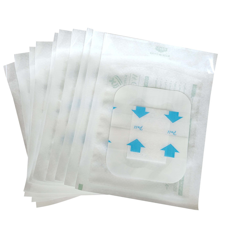 10片医PUE防水贴膏药棉垫薄膜 术后刀伤口创可贴敷料贴透明膜透气