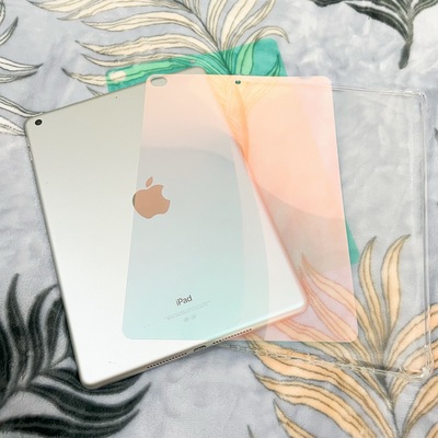 VIVOPad5Pro纯透明背卡Diy贴纸适用Pad3新款Air2镭射卡纸薄膜平板IQOO一加保护套SE咕咔打底内衬夹片改贴纸