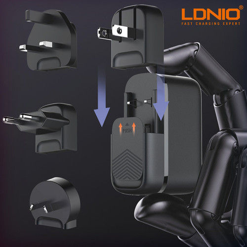 LDNIO全球通转换插头正品原装65W