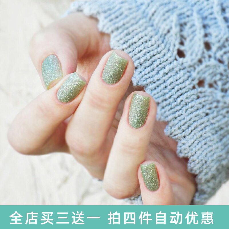 美国ZOYA指甲油ZP659磨砂星辰渐变春夏仙女色冰沙浅草绿无毒