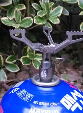 兄弟 户外小炉头超轻BRS-3000T微型炉头便携钛合金野营一体气炉具