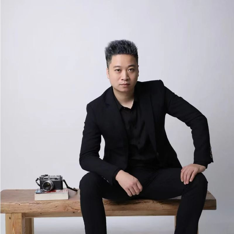 【陆厂长】长袖鸟家T恤  　撞色线拼色后背净面542
