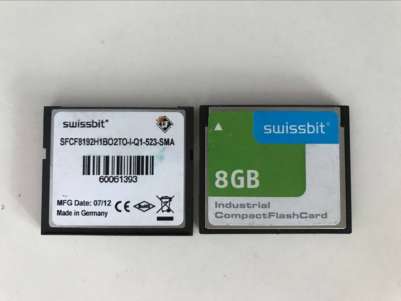 swissbit原装cf内存卡8gb slc工业级相机存储卡sfcf8192h1bo2to